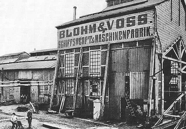 Schiffswerft Blohm & Voss in Hamburg (1877)